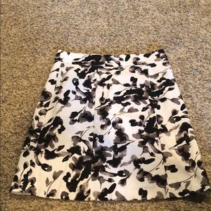 HandM floral pencil skirt